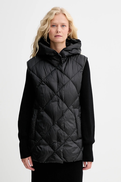 Weekend Max Mara bezrękawnik puchowy FRUTTO kolor czarny zimowy 2525296012600 - zdjęcie produktu nr 1
