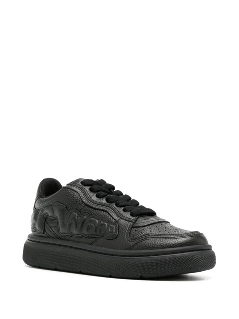 Alexander Wang Puff logo-embossed sneakers - Black - zdjęcie produktu nr 1