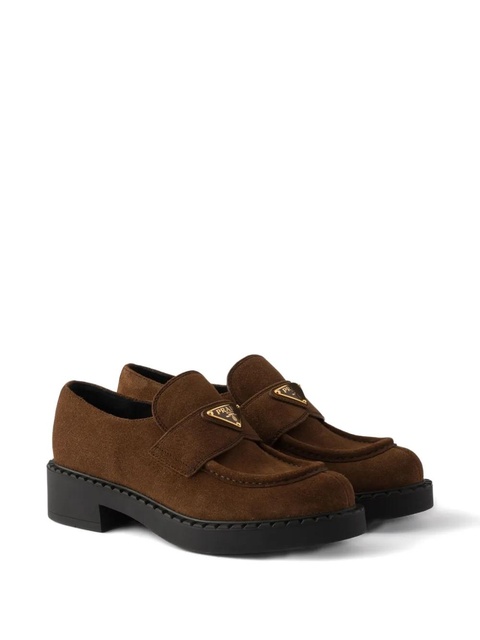 Prada suede loafers - Brown - zdjęcie produktu nr 2