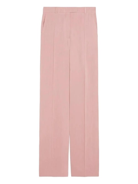 Max Mara pleat-detail trousers - Pink - zdjęcie produktu nr 1