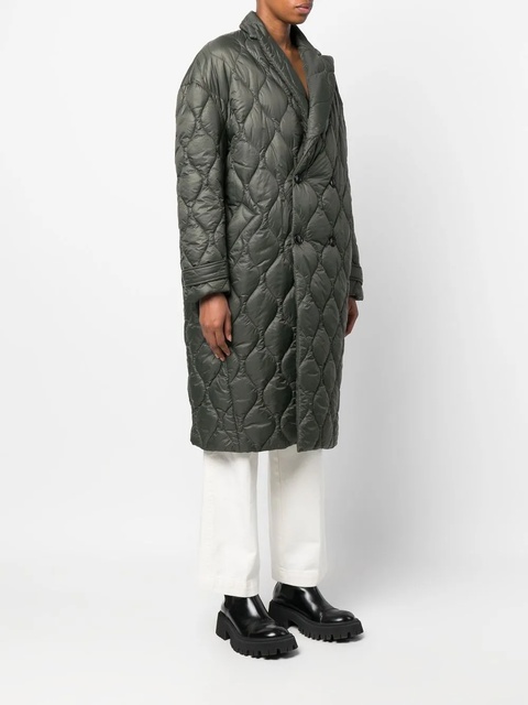 AMIRI double-breasted quilted coat - Green - zdjęcie produktu nr 2