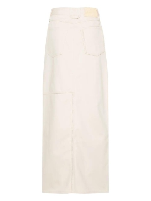 Axel Arigato Amp cotton maxi skirt - Neutrals - zdjęcie produktu nr 2