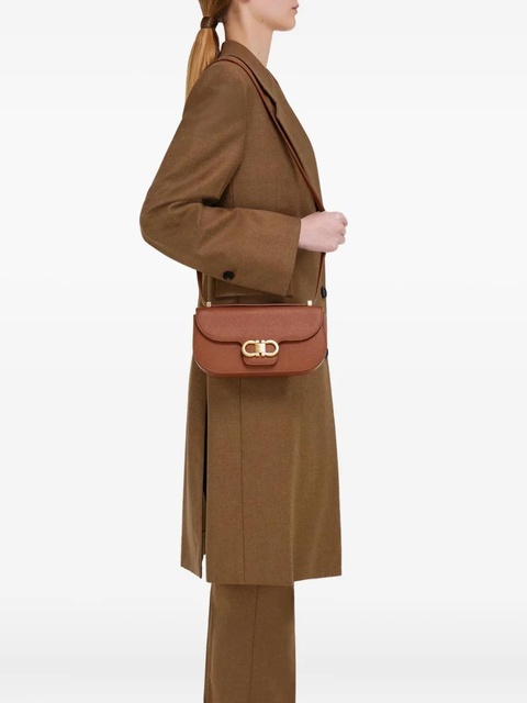 Ferragamo Double Gancini cross body bag - Brown - zdjęcie produktu nr 2