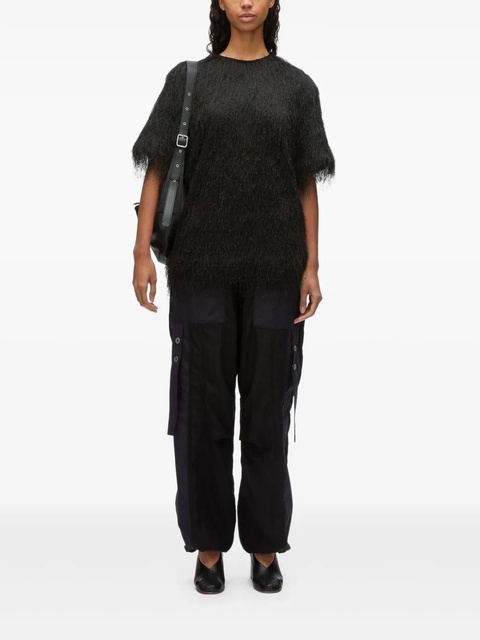 3.1 Phillip Lim fringed blouse - Black - zdjęcie produktu nr 1