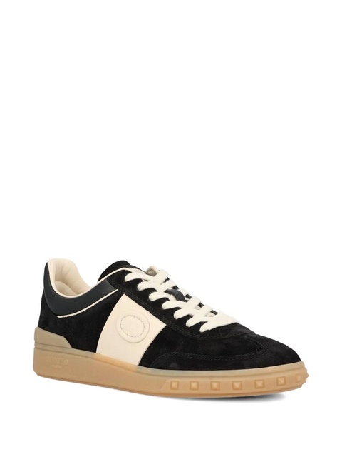 Valentino Garavani leather lace-up sneakers - Black - zdjęcie produktu nr 1