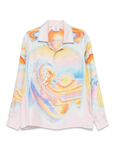 Casablanca Psychedelic Nirvana shirt - Pink - zdjęcie produktu nr 1