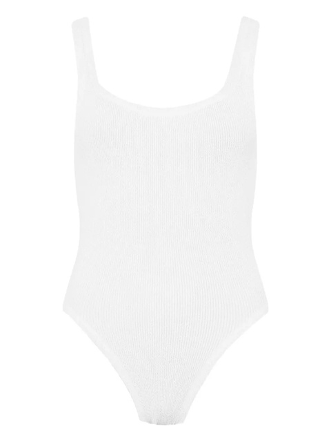 Hunza G Square Neck swimsuit - White - zdjęcie produktu nr 2