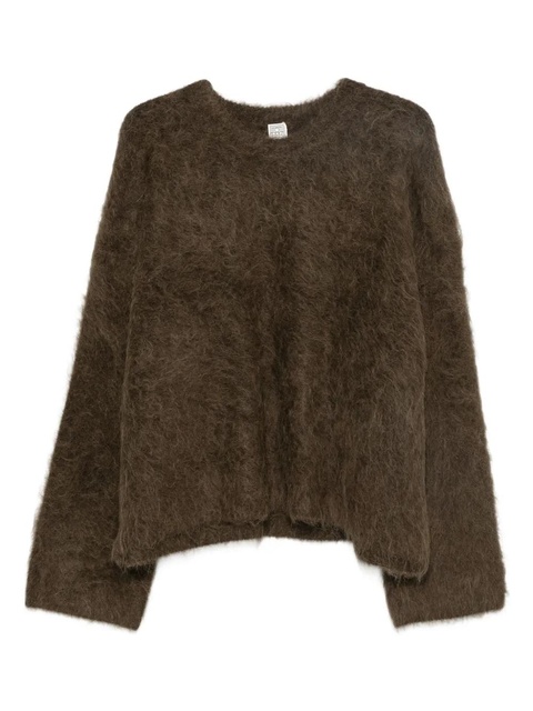 TOTEME brushed-finish sweater - Brown - zdjęcie produktu nr 1