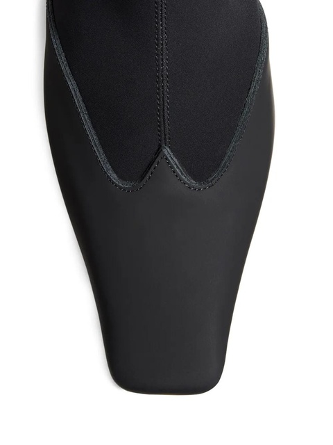 KHAITE 85mm Nevada pointed-toe heeled boots - Black - zdjęcie produktu nr 2