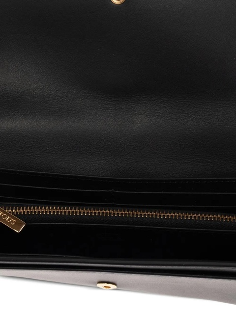 Tod's engraved-logo leather wallet - Black - zdjęcie produktu nr 2