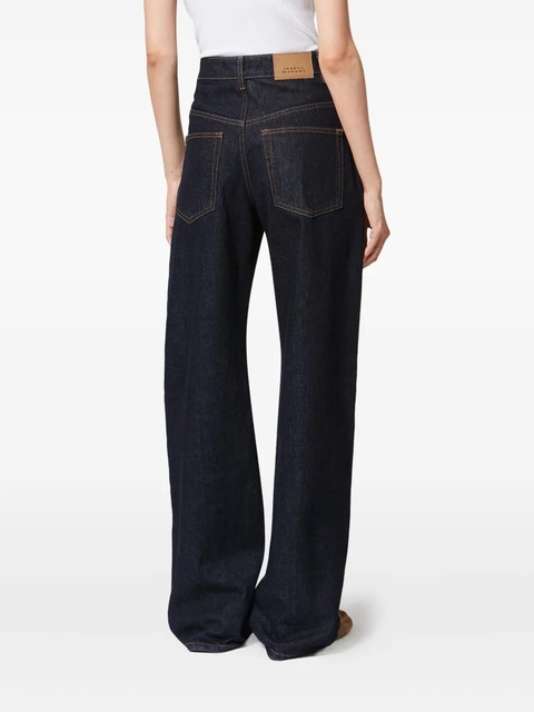 ISABEL MARANT Drolane seam flared jeans - Blue - zdjęcie produktu nr 2