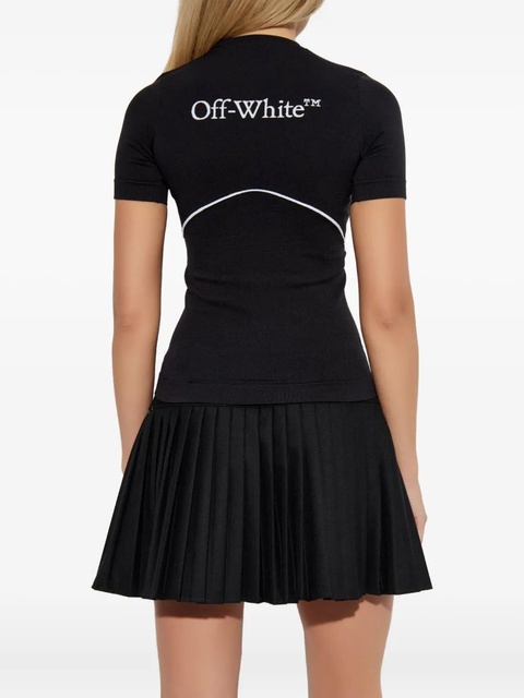 Off-White logo-detail T-shirt - Black - zdjęcie produktu nr 2