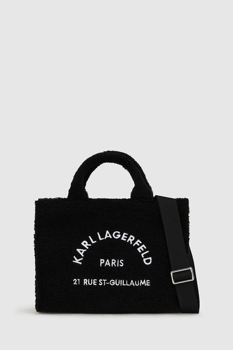 Karl Lagerfeld torebka kolor czarny A4W50013 - zdjęcie produktu nr 1