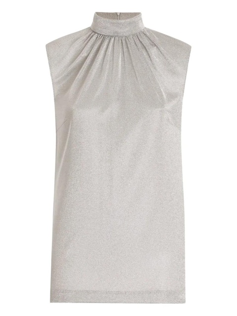 Dolce & Gabbana lamé jersey top - Grey - zdjęcie produktu nr 1