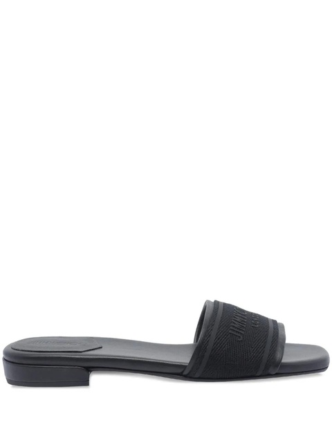 Jimmy Choo Joa flat sandals - Black - zdjęcie produktu nr 1