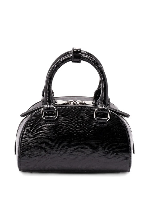 Diesel Dome logo-embossed satchel - Black - zdjęcie produktu nr 2