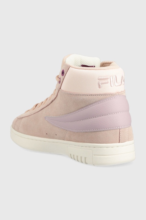 Fila sneakersy zamszowe Highflyer kolor różowy - zdjęcie produktu nr 2