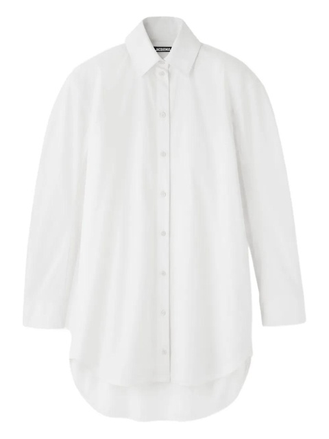 Jacquemus button-down shirt dress - White - zdjęcie produktu nr 1