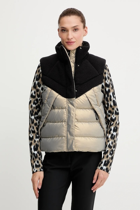 Helly Hansen bezrękawnik puchowy BLISS kolor złoty zimowy 54460 - zdjęcie produktu nr 1