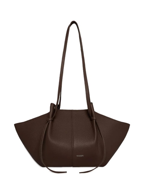 Yuzefi Mochi pebble grain shoulder bag - Brown - zdjęcie produktu nr 1