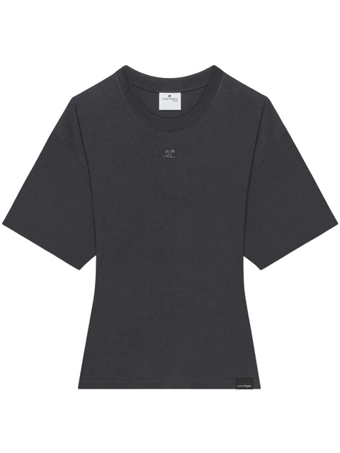 Courrèges wide-sleeves T-shirt - Grey - zdjęcie produktu nr 1