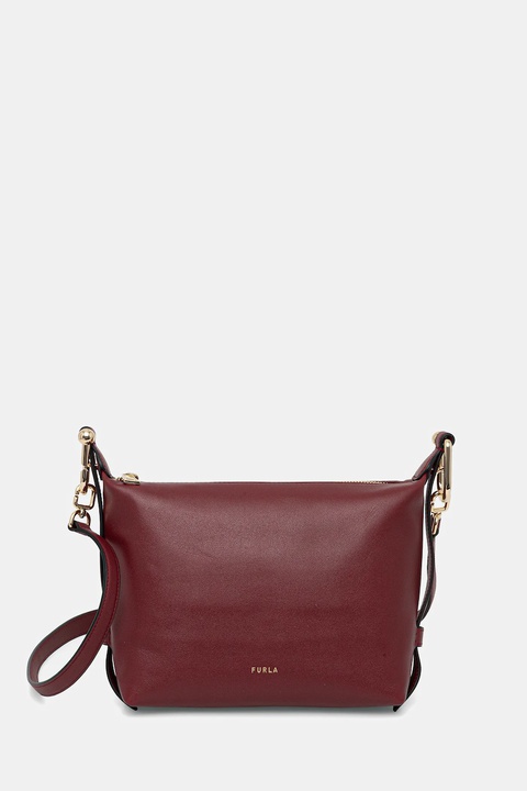 Furla torebka skórzana kolor bordowy WE00831.BX2045.0053S - zdjęcie produktu nr 1