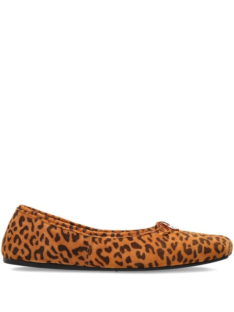 Vivienne Westwood leopard print bow trainers - Brown - zdjęcie produktu nr 1
