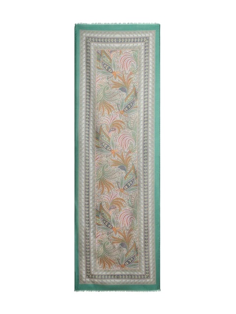 ETRO paisley-print silk scarf - Grey - zdjęcie produktu nr 1