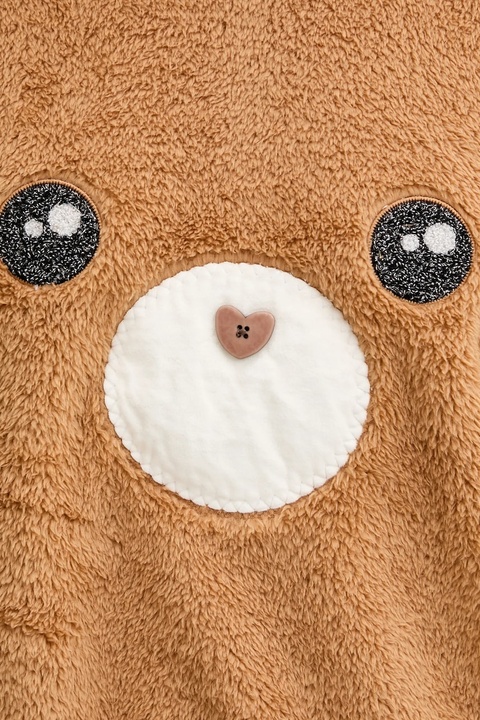 United Colors of Benetton bluza piżamowa damska kolor brązowy 3UKC3M07Z - zdjęcie produktu nr 1