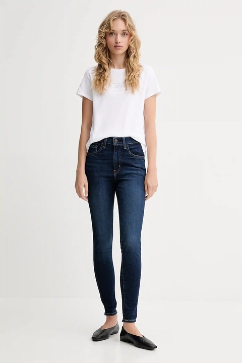 Levi's t-shirt bawełniany damski kolor biały 17369 - zdjęcie produktu nr 2