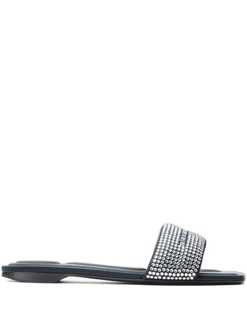 Alexander Wang rhinestone-embellished sandals - Black - zdjęcie produktu nr 1