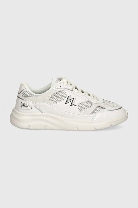 Karl Lagerfeld sneakersy skórzane SERGER kolor biały KL63620 - zdjęcie produktu nr 2
