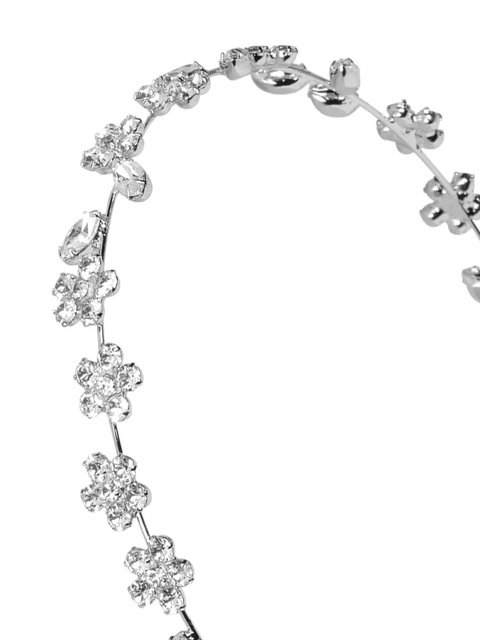 Jennifer Behr Delanie crystal-embellished headband - Neutrals - zdjęcie produktu nr 2