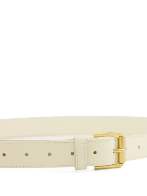 Givenchy metal-tip leather belt - Neutrals - zdjęcie produktu nr 2