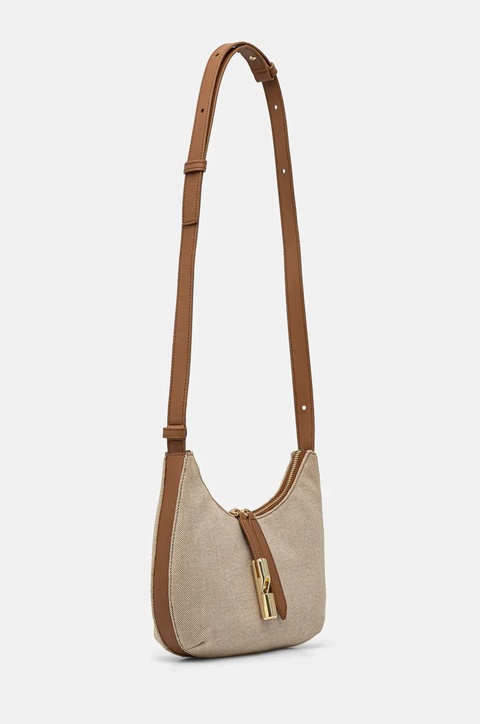 Furla torebka kolor beżowy WB01634 BX3542 3331S - zdjęcie produktu nr 1