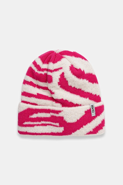 Colmar czapka z dodatkiem wełny kolor różowy 4884.9ZU - zdjęcie produktu nr 1