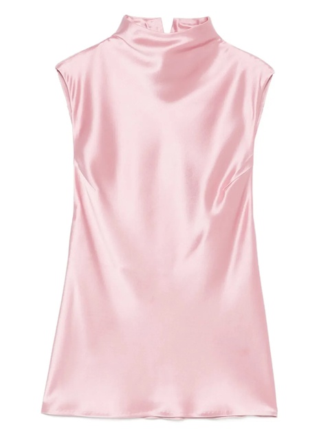Nanushka high-neck sleeveless top - Pink - zdjęcie produktu nr 1
