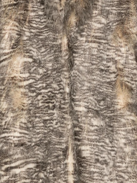 ENTIRE STUDIOS Coco tiger-print faux-fur coat - Neutrals - zdjęcie produktu nr 2