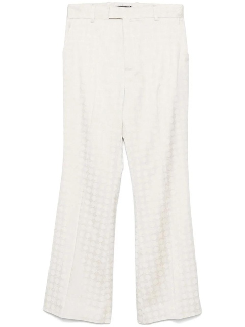 AMIRI MA-monogram flared trousers - Neutrals - zdjęcie produktu nr 1