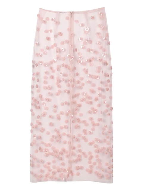 Cecilie Bahnsen Gusskirt sequin skirt - Pink - zdjęcie produktu nr 2