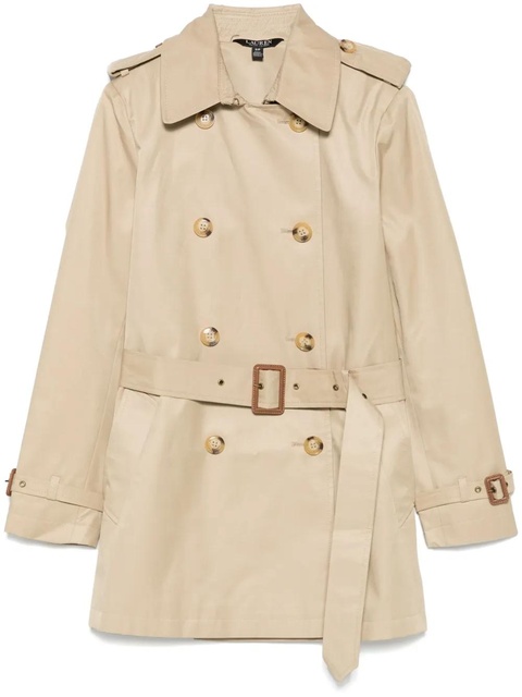 Lauren Ralph Lauren double-breasted belted trench coat - Neutrals - zdjęcie produktu nr 1