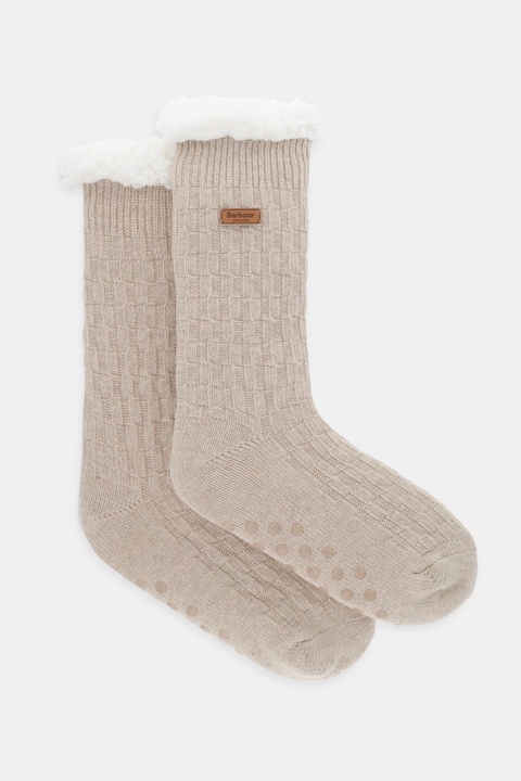 Barbour skarpetki z domieszką wełny kolor brązowy LAC0297 - zdjęcie produktu nr 1