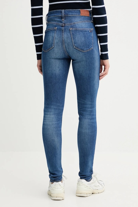 Tommy Jeans jeansy damskie kolor niebieski DW0DW21819 - zdjęcie produktu nr 2