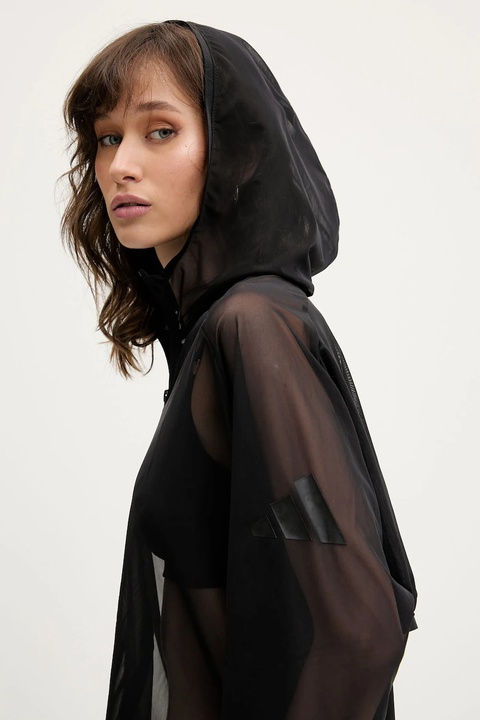 adidas bluza All SZN damska kolor czarny z kapturem gładka JM3734 - zdjęcie produktu nr 2