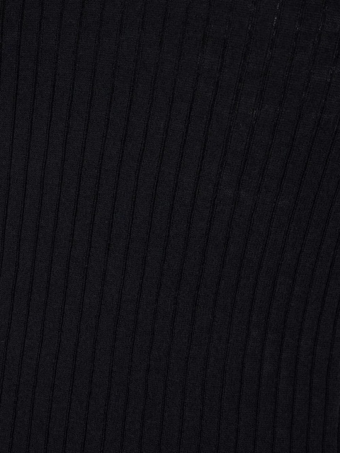 Max Mara ribbed turtleneck T-shirt - Blue - zdjęcie produktu nr 2