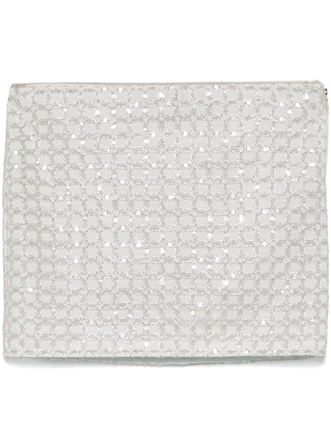 ROTATE BIRGER CHRISTENSEN beaded mini skirt - Blue - zdjęcie produktu nr 1