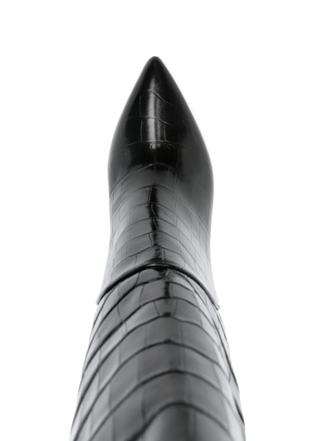 Paris Texas 85mm Gaia boots - Black - zdjęcie produktu nr 2