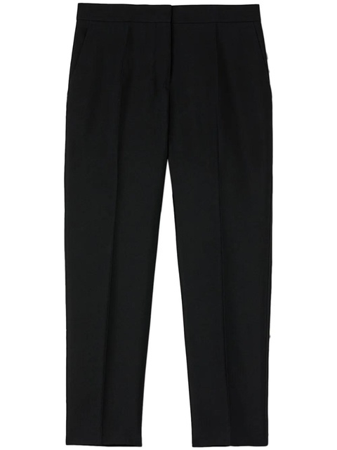 Jil Sander cropped tailored trousers - Black - zdjęcie produktu nr 1