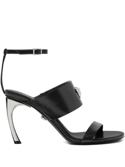 Versace Medusa Head-embellished ankle-strap sandals - Black - zdjęcie produktu nr 1