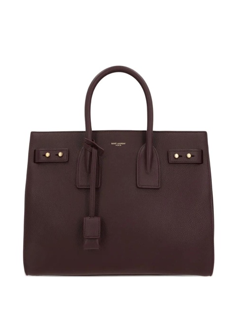 Saint Laurent small Sac De Jour tote bag - Red - zdjęcie produktu nr 1